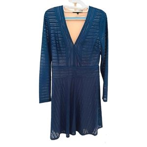 Bcbgmaxazria blue Fit&flare Dress